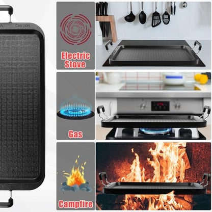 Vayepro 2-Burner Griddle Pan - Image 5