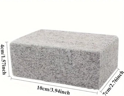 Grill Cleaning Brick & Pumice Stone for BBQ Grills, Flat Top Griddles, Stoves & Ovens | Heavy Duty Griddle Cleaner for Grease, Rust & Stubborn Residue | Pumice Stone Grill Cleaning Tools