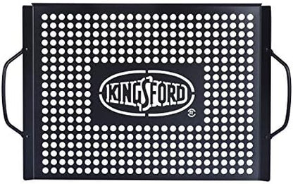 Kingsford Non-Stick Carbon Steel Grill Topper Pan, 15.55 x 11.05 in by Kingsford