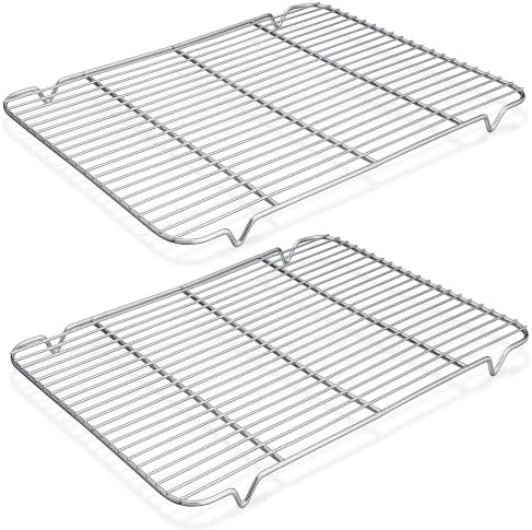 Homikit 2 Pack Cooling Rack, 18.9 *12.6 Inch XL Stainless Steel Baking Rack by Homikit