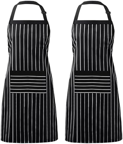 Syntus Apron for Men Women, Adjustable Cooking Kitchen Apron by Syntus