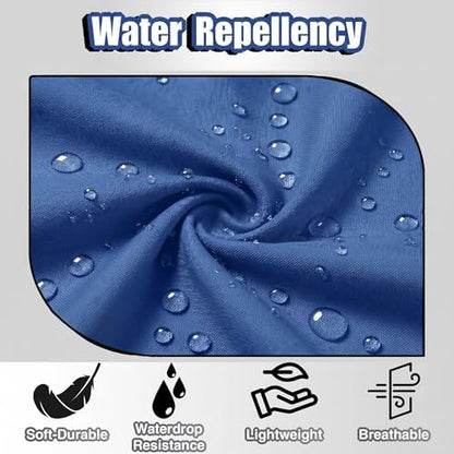 TOSHE Waist Apron 3 Pockets Waterdrop Resistant Cotton Server - Image 6