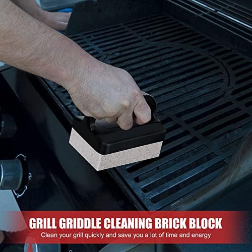 Kacctyen 16 Pcs Pumice Stones Scrubbing Grill Griddle Cleaning Brick Block - Image 3