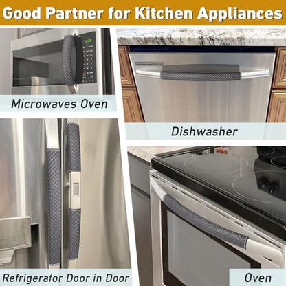 Refrigerator Door Handle Covers, Performance Appliance Handle Covers, Non-Slip - Image 5