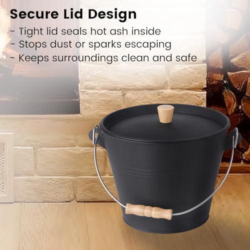 1.5 Gal Fireplace Ash Bucket - Image 5
