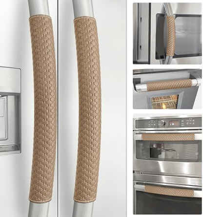 Refrigerator Door Handle Covers, Performance Appliance Handle Covers, Non-Slip by Luludamier