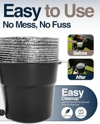 Grease Bucket Liners for Traeger Timberline, Drip Bucket Liner Replacement for - Image 6