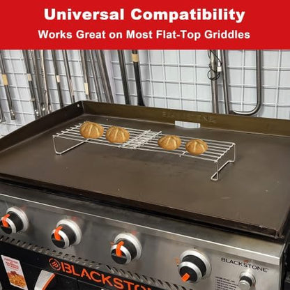 DELSbbq Universal Adjustable Grill Warming Rack - Image 6