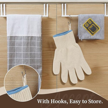 Heat Resistant Oven Gloves, Ove Glove BBQ Gloves Heat Resistant Cooking Oven - Image 3