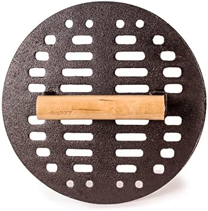 Berghoff Cast Iron Bacon Press & Slotted Steak Weight by BergHOFF