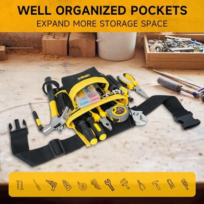 LEFOR·Z Tool Belt, 13-Pockets Tool Belts - Image 4