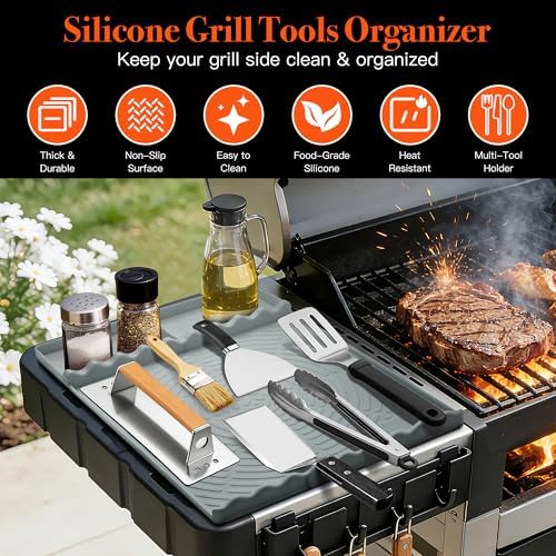 Silicone Grill Mat for Blackstone Griddle Accessories - Image 5