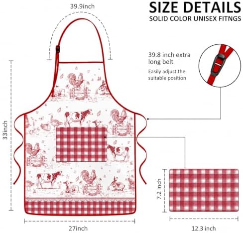 Funny Chicken Apron Kitchen Accessories - Image 2