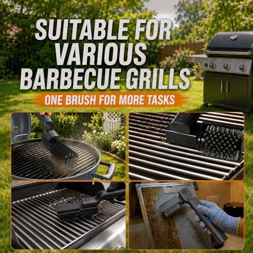 Electric Grill Brush | 24kg Max Torque, 200 Minutes Runtime, 3-Speed Angle - Image 6