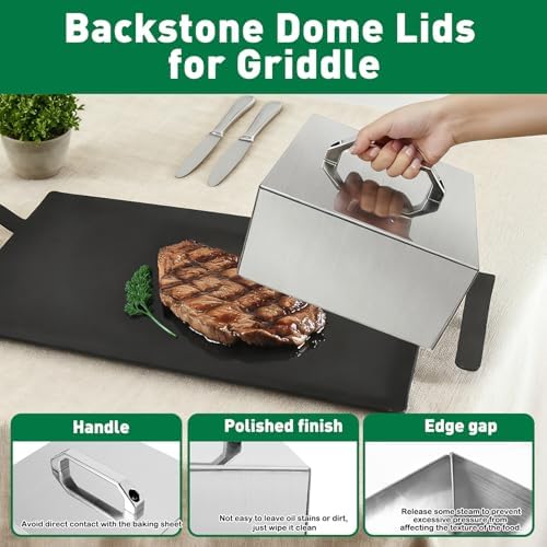 8.67" Square Griddle Lid Compatible - Image 2