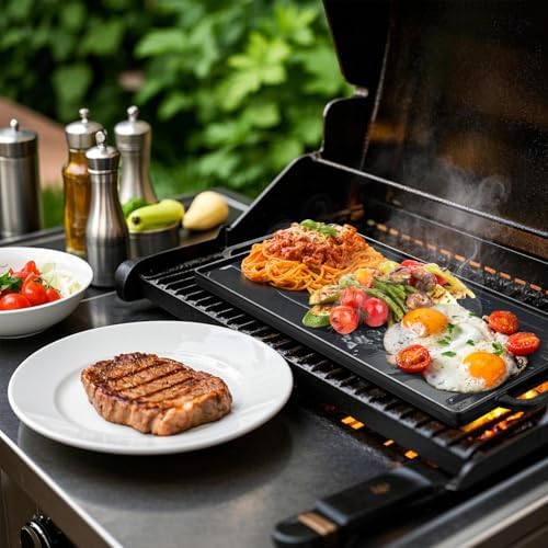 GasSaf 20x9 Heavy Cast Iron Griddle - Image 7