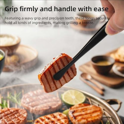 Kitchen Tongs Stainless Steel Metal Tweezers Tongs - Image 5