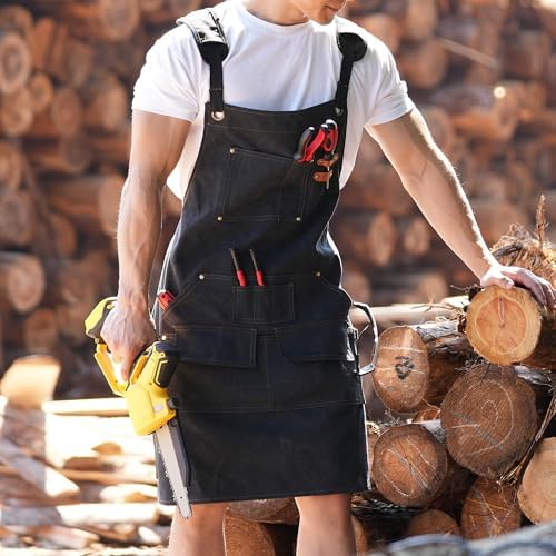 Tosewever Work Aprons for Men - Image 4