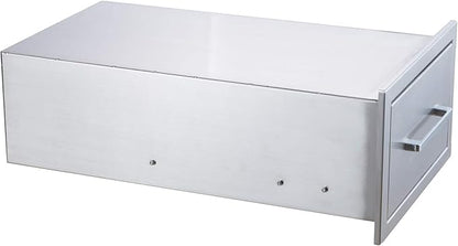 Outdoor Kitchen Drawers Stainless Steel,14" W x 8-1/2"H x 23" D Single Drawer,Flush Mount for Outdoor Kitchen or BBQ Island
