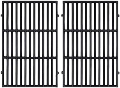 GasSaf 7638 Grill Grates for Weber Spirit 300 310 315 320 330, 17.5x12 Cast by GasSaf