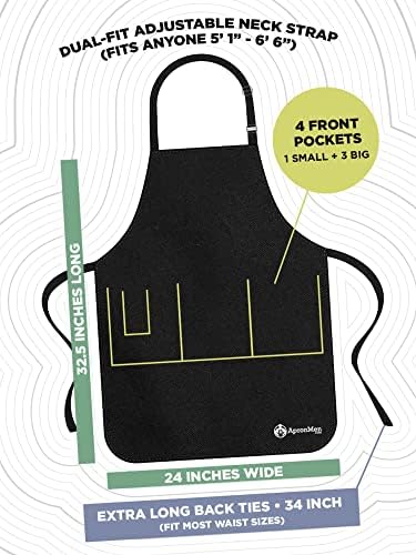 ApronMen - Funny Apron For Men - BBQ Gifts for Men & Unique Gifts for Fathers - - Image 7
