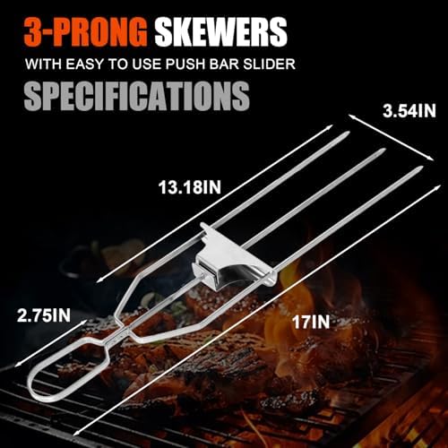 SHIKORI 3 Way Kabob Skewer - Image 2