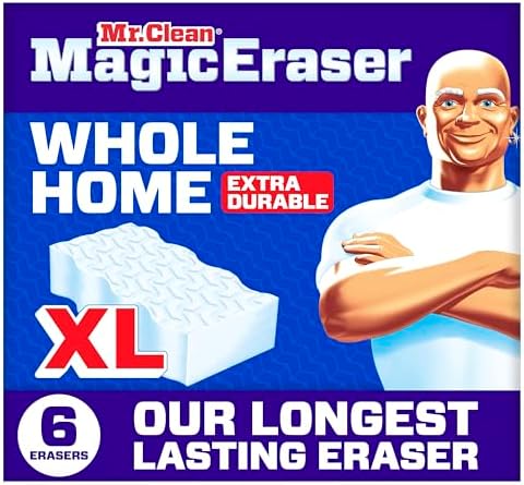 Mr. Clean Magic Eraser Sponge, All Purpose Cleaner, Long Lasting Cleaning by MrClean