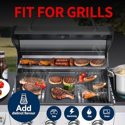 17" Reversible Cast Iron Griddle & Grill Pan - Image 4