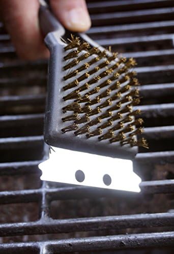 RSVP International BBQ Grill Cleaning Brush/Scraper - Image 3