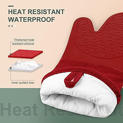Silicone Oven Mitts - Image 2