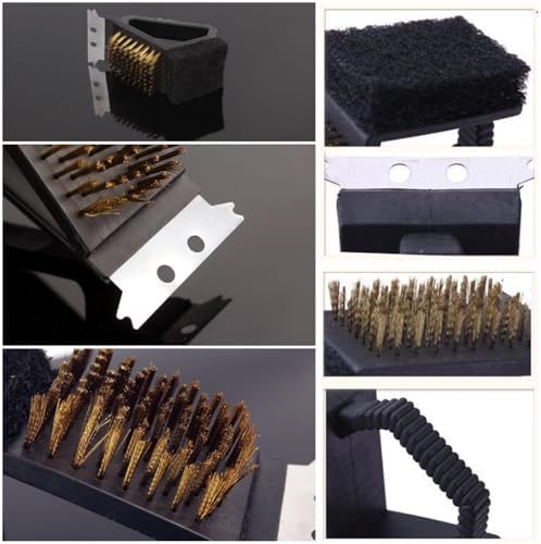 2 Pack Grill Brush and Scraper - Image 3