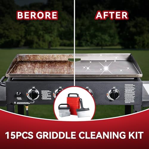 onlyfire 15Pcs Flat Top Griddle Cleaning Kit - Image 6