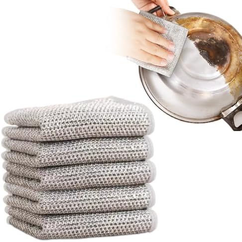 Multipurpose Wire Dishwashing Rags by Cecurpo