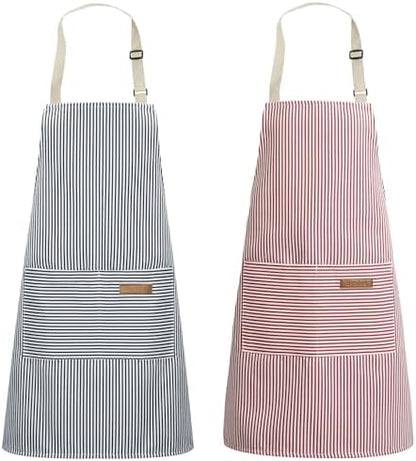 Syntus Apron for Men Women, Adjustable Cooking Kitchen Apron by Syntus