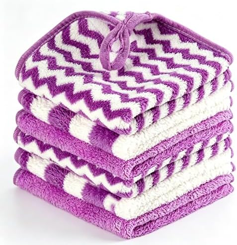 Microfiber Cleaning Cloths, 6PK Dish Cloths & Kitchen Dish Towels by Unknown