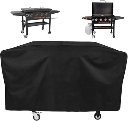 Griddle Cover for Blackstone 36 inches Cooking Station with Hood, 600D Heavy Duty Waterproof Flat Grill Cover for Blackstone 5482 36in Griddle Cover Replacement