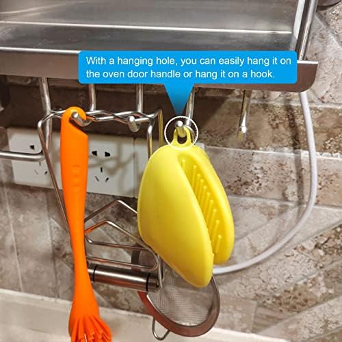 HARFINGTON 2pcs Silicone Pot Holders, Heat Resistant Silicone Cooking Pinch - Image 5