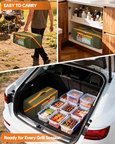 Marscamd 22” Grill Tool Storage Bag - Image 5