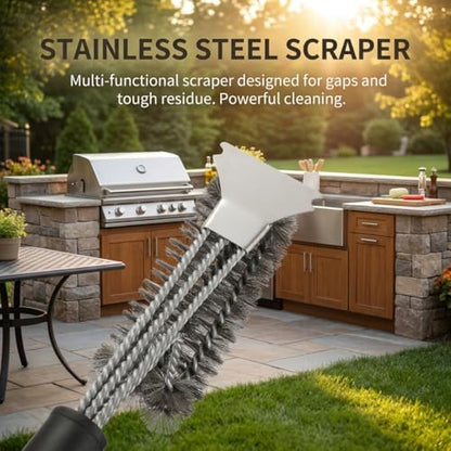 Grill Brush and Scraper - Image 2