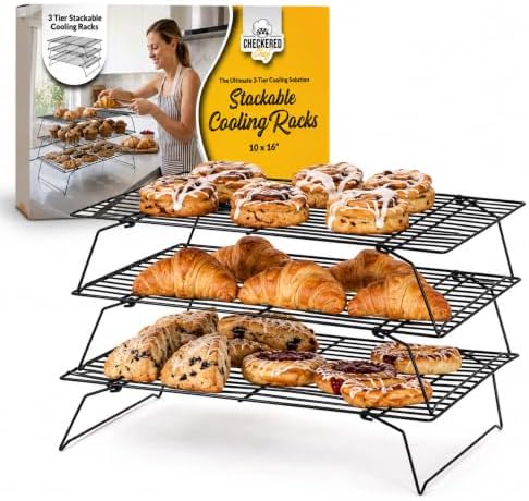 Checkered Chef Stackable Cooling Racks by CheckeredChef
