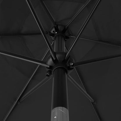 Sunnyglade 7.5' Patio Umbrella Outdoor Table Umbrella Tilt Crank Black | Market - Image 4