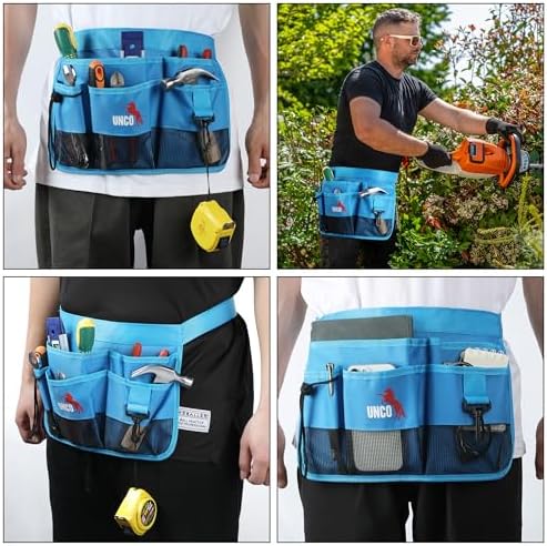 UNCO- Adjustable Gardening Belt, 5 Pockets, Cut and Water Resistant, Garden - Image 6