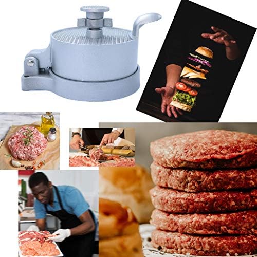laffeya Burger Press, Adjustable Hamburger Patty Maker & 50 Parchment Paper - Image 7