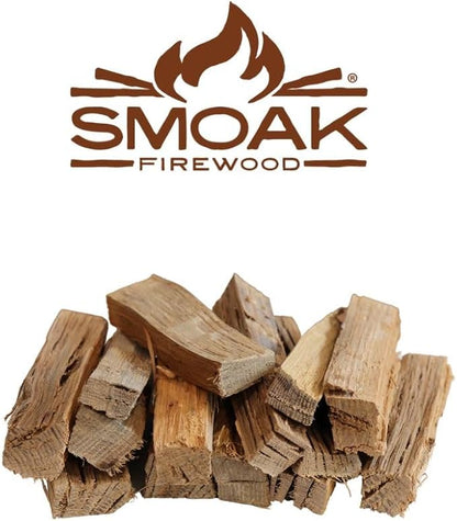 Smoak Firewood Cooking Wood Mini Splits - USDA Certified Kiln Dried (Maple, 5-6in Tiny Pizza Oven Wood) for Portable Pizza ovens (729 Cubic Inches)