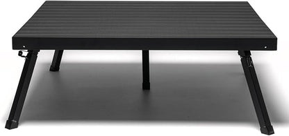 4'x4' 1 Stage Platform - Portable, Folding Lightweight Aluminum Performance Deck with Adjustable Height 17"-28" - US Patented Design