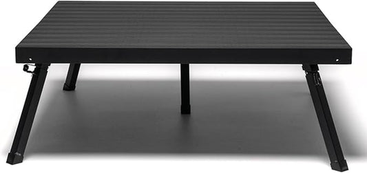 4'x4' 1 Stage Platform - Portable, Folding Lightweight Aluminum Performance Deck with Adjustable Height 17"-28" - US Patented Design