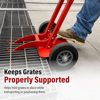 Grate Lifter Trolley – Heavy Duty Floor Grate Removal Tool - Image 6
