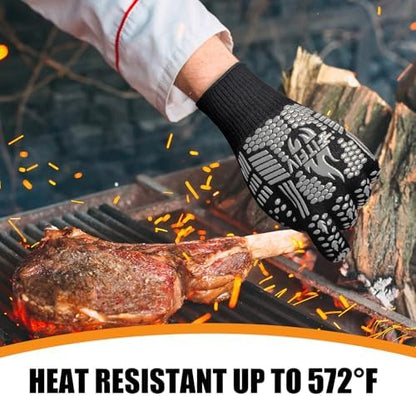 BBQ Gloves, 1472°F Heat Resistant - Image 3