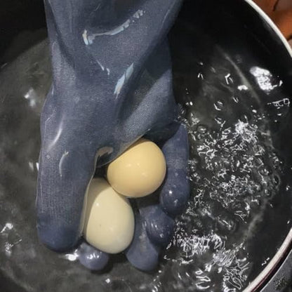 DEYAN Silicone BBQ Grill Gloves, Heat Resistant Oven Mitts - Image 5