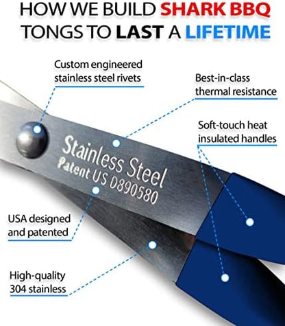 Grill Tongs for Steaks - Image 2